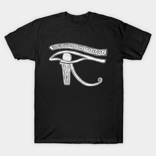 Ancient Egyptian Eye of Horus T-Shirt by LaForma